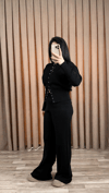 Siyah Çıtçıtlı Takım