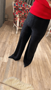 Siyah Desenli Zr Pantolon