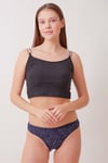 Desenli Bikini Bayan Külot 4lü Paket