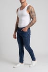 Erkek Skinny Jean Dar Paça Pantolon