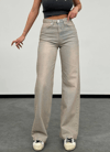 HerTon Geniş Paça Dirty Wash Jean