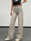 HerTon Geniş Paça Dirty Wash Jean