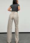 HerTon Geniş Paça Dirty Wash Jean
