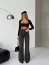 HerTon Yüksek Bel Jean Pantolon – %100 Pamuk, Geniş Paça (Flare/Wide Leg), Retro 90’lar Stil Kadın Denim