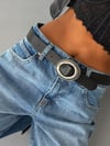 Kadın Baggy Denim Pantolon Yırtıklı Salaş Kesim Kot Pantolon
