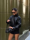 Kadın Dik Yaka Viral Sunideri Oversize Ceket