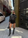 Kadın Dik Yaka Viral Sunideri Oversize Ceket