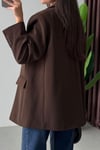 Kadın Vatkalı Oversize Maskulen Blazer Ceket