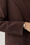 Kadın Vatkalı Oversize Maskulen Blazer Ceket