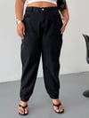Kadın Yüksek Bel Mom Slouchy Rahat Kesim Jean Pantolon