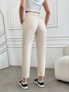 Kadın Yüksek Bel Straight Fit Jean Pantolon