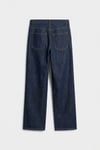 Kadın Yüksek Bel Wide Leg Jean Pantolon Bol Paça Jean Pantolon