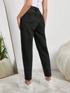 Kadın Yüksel Bel Mom Jean  Pantolon %100 cotton Esneme yok