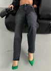 Modern Kesim Rahat Pamuklu Denim Pantolon