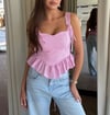 Pembe Pötikareli Büstiyer