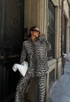 Premium Keten Takım Oversize Gömlek Geniş Paça Pantolon