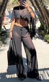 ŞİFON PELERİN BLUZ PANTOLON TAKIM