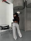 Yüksek Bel Wide Leg %100 Pamuk Kadın Jean Pantolon –  Bol Paça Denim