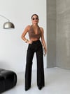 Yüksek Bel Wide Leg Jean Pantolon – Düz Kesim, Zamansız Denim