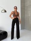 Yüksek Bel Wide Leg Jean Pantolon – Düz Kesim, Zamansız Denim