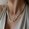 14K Xuping Arpa Zincir Kolye 45cm