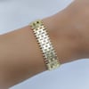 Altın Kaplama 14K Hasır Model Gold Bileklik