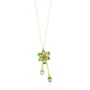 Çelik 14K Flower Kolye