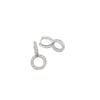 İthal Marka Silver Küpe