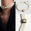 Marka Model 3 Sıra İnci Choker Kolye