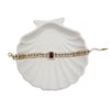 Vip Seri Xuping 18K Rose Kırmızı Baget Taşlı Vintage Bileklik