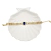 Vip Seri Xuping 18K Rose Lacivert Baget Taşlı Vintage Bileklik