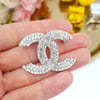 Zirkon Taşlı Marka Silver Broş