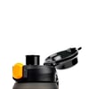 Çift Kapaklı Black Tourmaline Matte 1000 ml Tritan Su Matarası