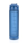 Çift Kapaklı Deep Blue 850 ml Tritan Su Matarası