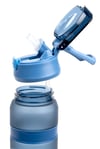 Prasinous Matte 850 ml & Gentian Matte 2in1 Tritan Matara Seti