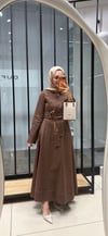 ALARA ELBİSE - KAHVE 
