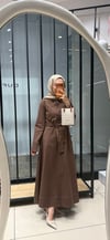 ALARA ELBİSE - KAHVE 