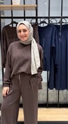 ARKASI FERMUARLI MODAL TAKIM-KAHVE