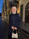 BELDEN OTURTMALI DENİM CEKET TAKIM