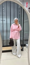 LAVİN BAĞLAMALI TUNİK - PEMBE