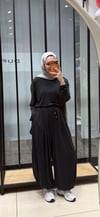MİRA ŞALVAR TAKIM - SİYAH