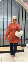 RİVA BÜZGÜLÜ GABARDİN TUNİK - KİREMİT 