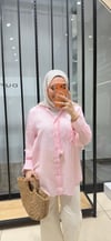 VENA ARMÜR GÖMLEK - PEMBE