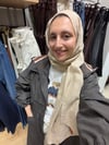 YAKA DETAYLI UZUN YAĞMURLUK - KAHVERENGİ