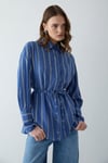 Çizgili Poplin Gömlek 26Y-2665
