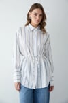 Çizgili Poplin Gömlek 26Y-2665
