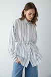 Çizgili Poplin Gömlek 26Y-2665