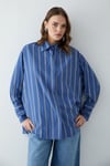 Çizgili Poplin Gömlek 26Y-2665