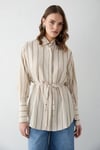 Çizgili Poplin Gömlek 26Y-2665