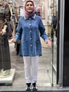 İncili Kot Ceket 27K-7562
